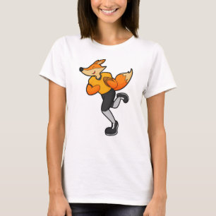 Fox as Football player with Football T-Shirt