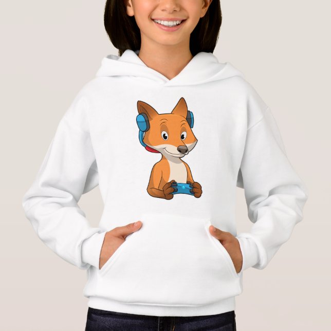 Fox as Gamer with Joystick (Front)
