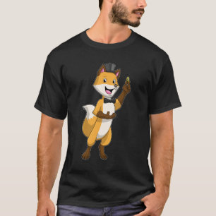 Fox as Groom with Wedding ring T-Shirt