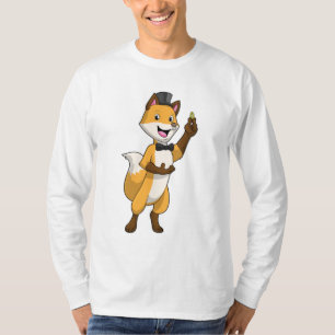 Fox as Groom with Wedding ring T-Shirt