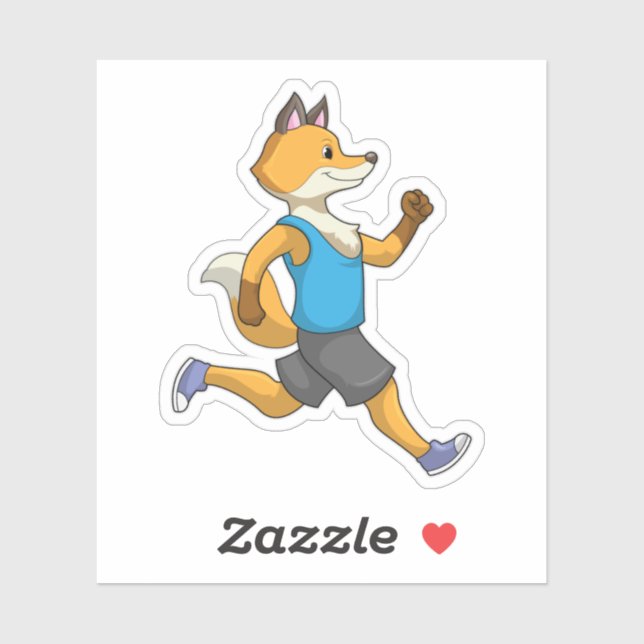 Fox as Runner at Running (Sheet)