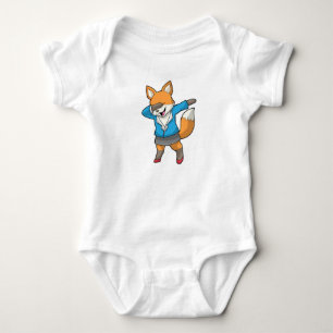 Fox as Secretary at Hip Hop Dance Baby Bodysuit