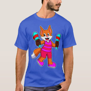Fox as Singer with Microphone 1 T-Shirt
