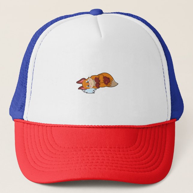 Fox at Crying Trucker Hat (Front)