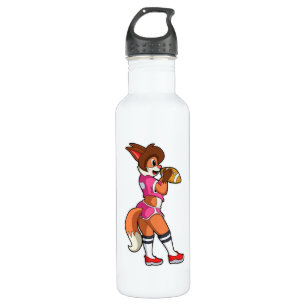 Fox at Football Sports 710 Ml Water Bottle