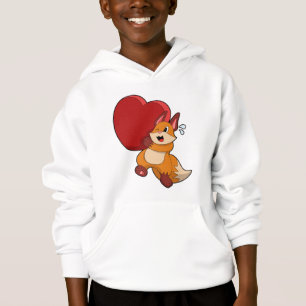 Fox at Love with Heart