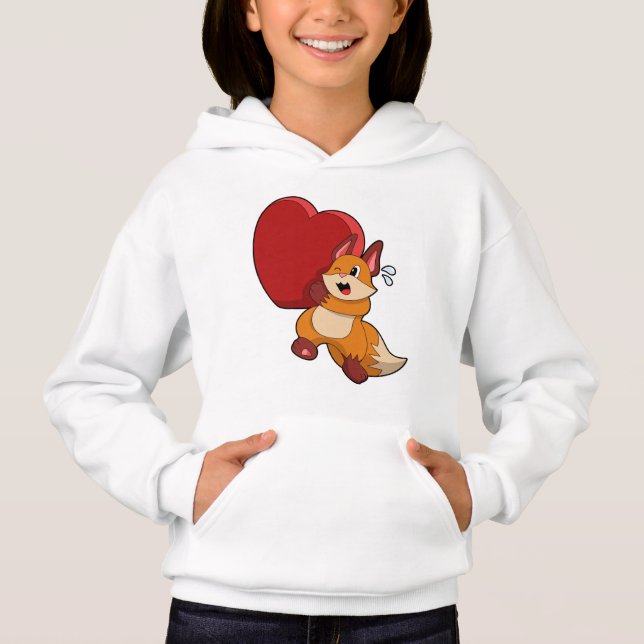 Fox at Love with Heart (Front)