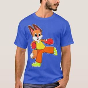 Fox at Martial arts Boxing with Boxing gloves T-Shirt