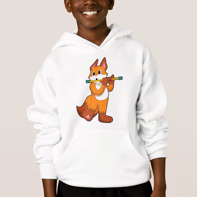 Fox at Music with Flute.PNG (Front)