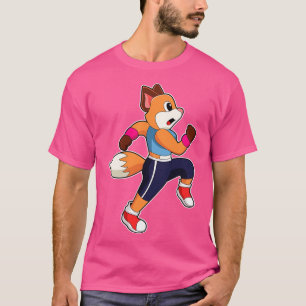 Fox at Running T-Shirt