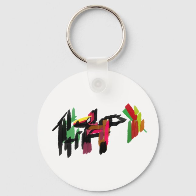 Fox Autumn set Key Ring (Front)