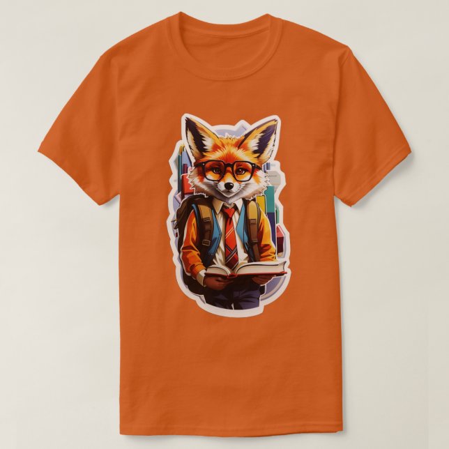 fox back to school 2 T-Shirt (Design Front)