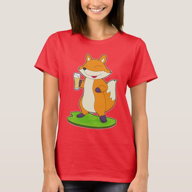 Fox Beer T-Shirt (Front)
