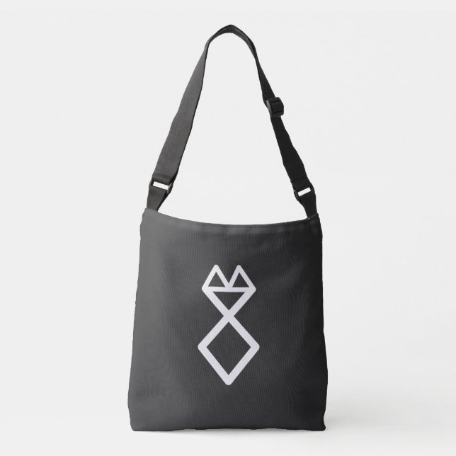 Fox Bind Rune Crossbody Bag (Front)