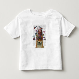 Fox Birdkeeper with Artichoke Toddler T-Shirt