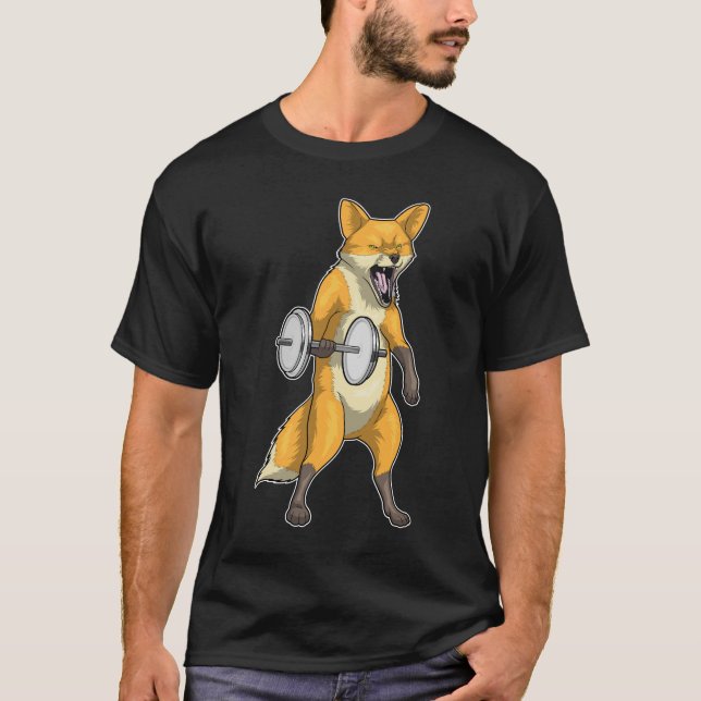 Fox Bodybuilding Dumbbell T-Shirt (Front)