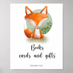 Fox - books cards and gifts poster