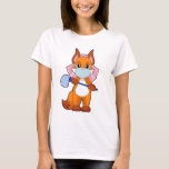 Fox Bride Veil Wedding T-Shirt<br><div class="desc">This design is the perfect gift for a birthday,  Christmas and other celebrations. It is suitable for women,  men and kids.</div>