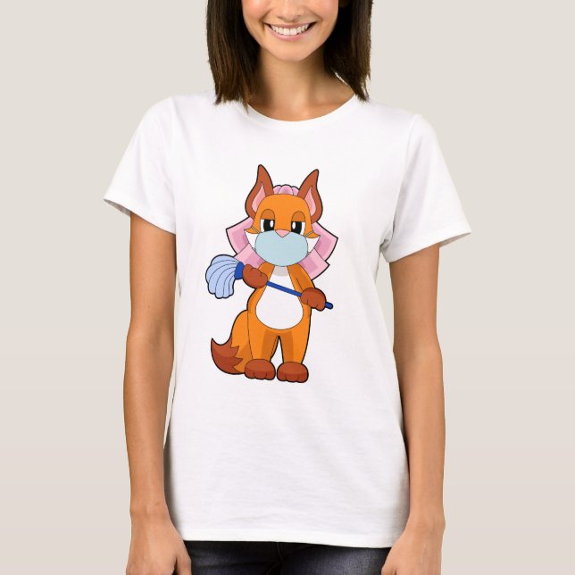 Fox Bride Veil Wedding T-Shirt (Front)