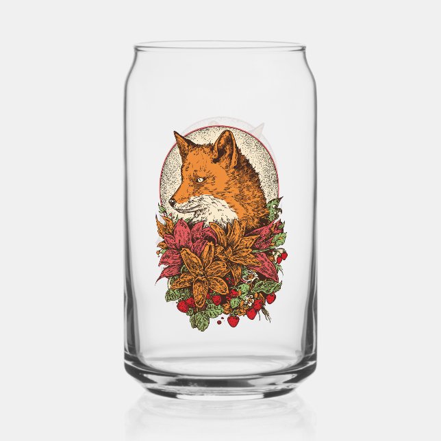 Fox Can Glass (Front)