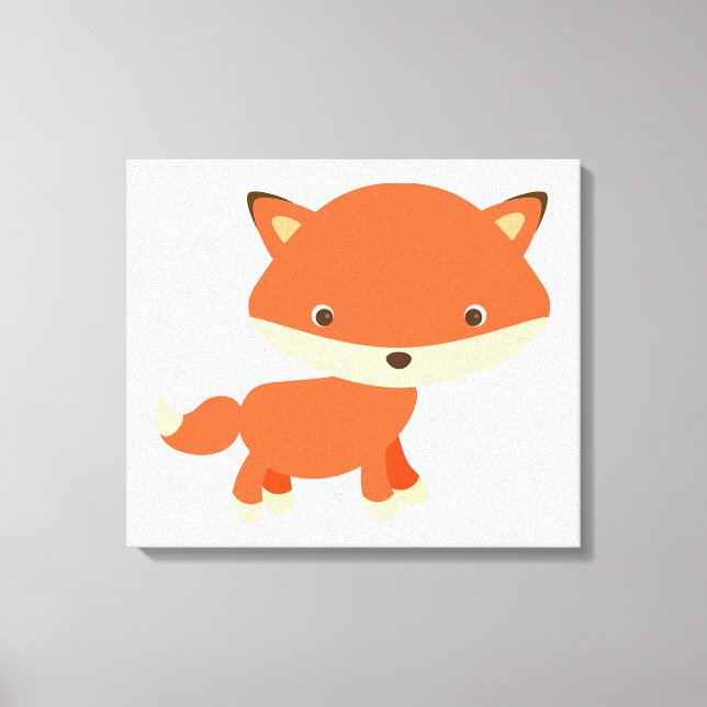Fox Canvas Print (Front)