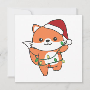 Fox Christmas Winter Animals Holiday Foxes