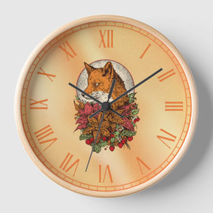 Fox Clock