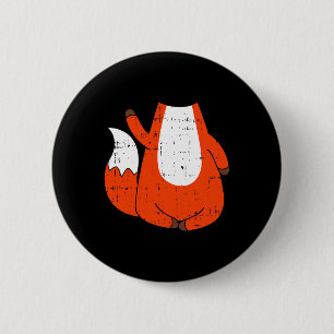 Fox Costume Cute Easy Animal Halloween Gift  6 Cm Round Badge