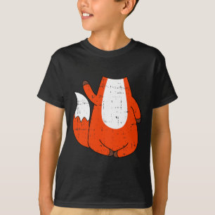 Fox Costume Cute Easy Animal Halloween Gift  T-Shirt