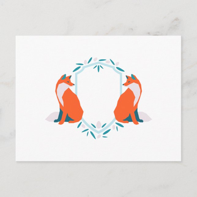Fox Crest Postcard (Front)