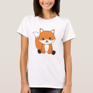 Fox Cute Forest Animal Foxes Red Fox T-Shirt