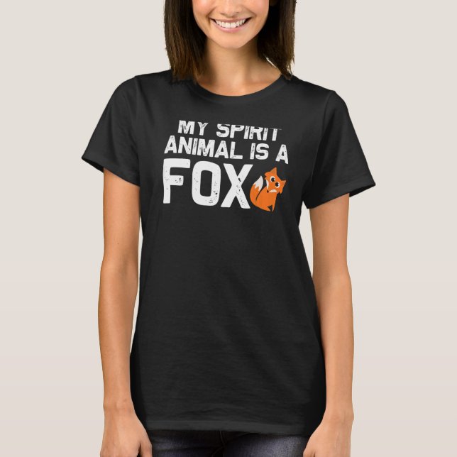 Fox Designs For Men Women Foxes Animal  Wildlife   T-Shirt (Front)