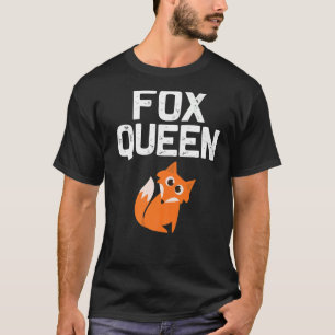 Fox Designs For Women Mum Foxes Animal  Wildlife T-Shirt