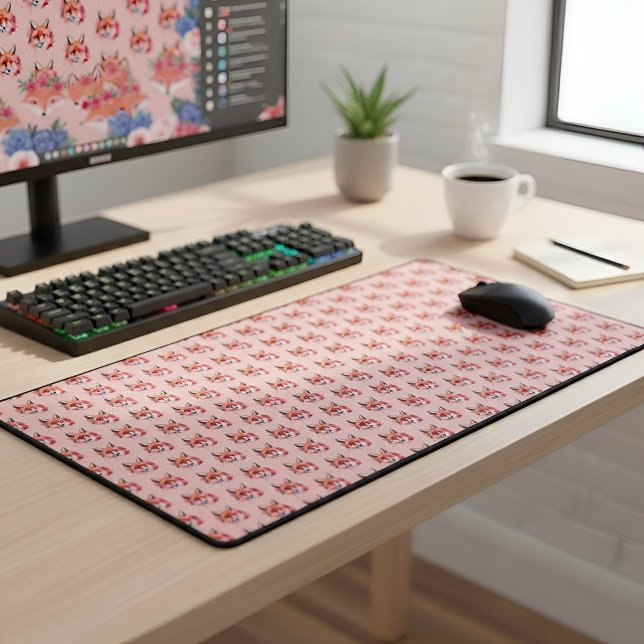 Fox Desk Mat (Creator Uploaded)