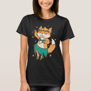 Fox doing belly dance Animal Nature T-Shirt