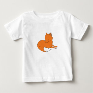 Fox Drawing Baby T-Shirt