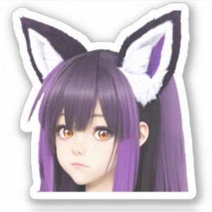 Fox Ears on Anime Girl