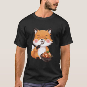 Fox Eating Kimchi T-Shirt