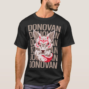 Fox Face - Donovan Name T-Shirt