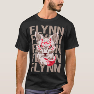 Fox Face - Flynn Name T-Shirt