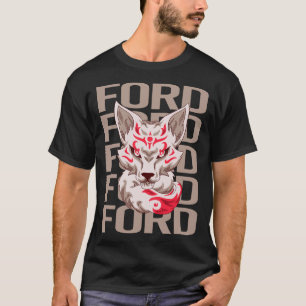 Fox Face - Ford Name T-Shirt