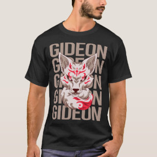 Fox Face - Gideon Name T-Shirt