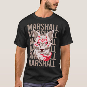 Fox Face - Marshall Name T-Shirt