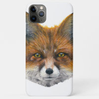 Fox face - Painting in acrylic