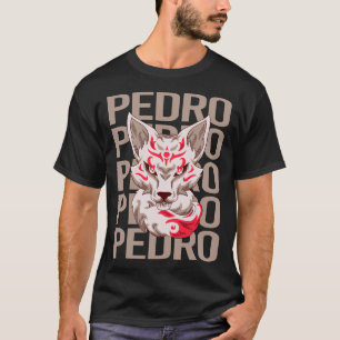 Fox Face - Pedro Name T-Shirt