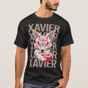 Fox Face - Xavier Name T-Shirt