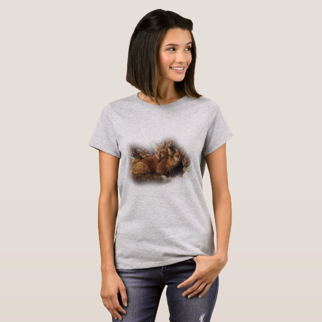Fox Family T-Shirt (Front Full)