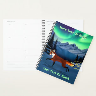 Fox Fire - Northern Lights Planner