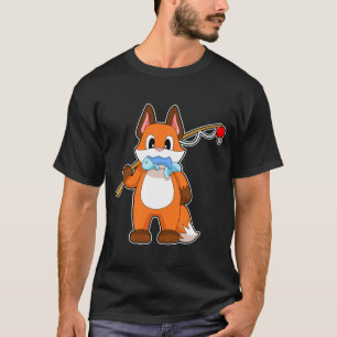 Fox Fisher Fish Fishing T-Shirt