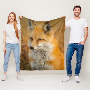 Fox Fleece Blanket